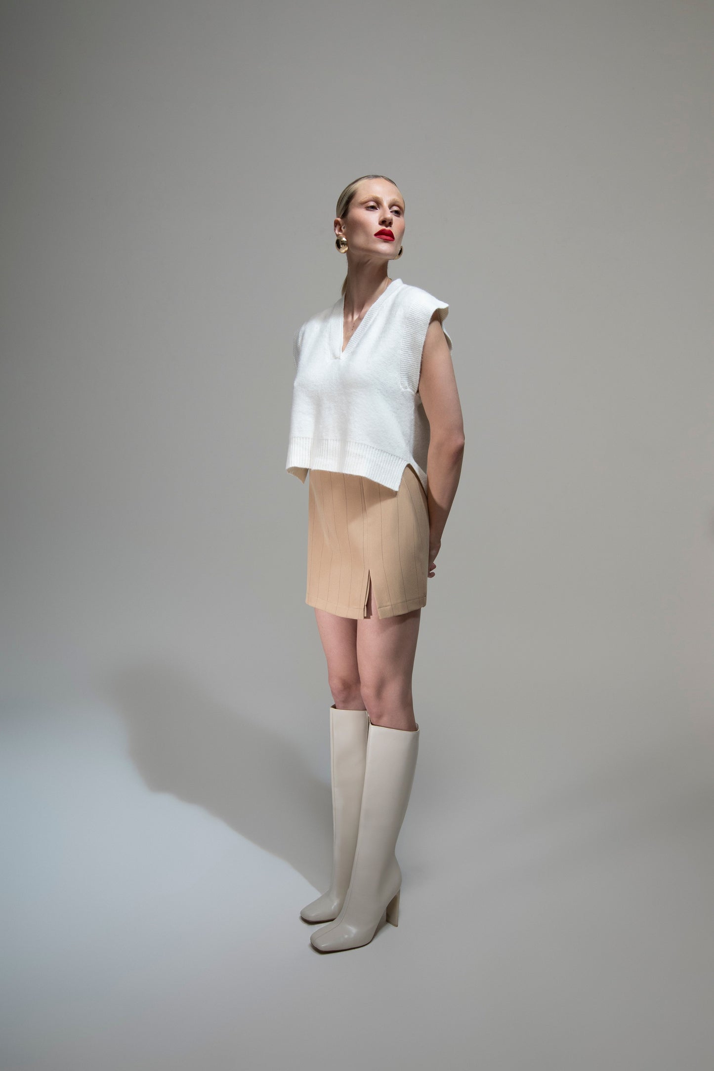 Colete Suéter Loa Off White